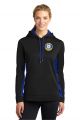 Sport-Tek® Ladies Sport-Wick® Fleece Colorblock Hooded Pullover - LST235